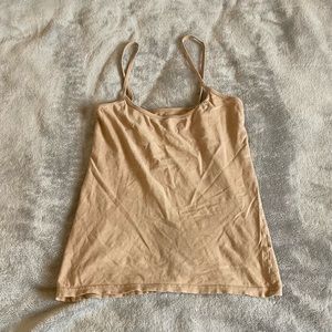 Light beige camisole tanktop size small